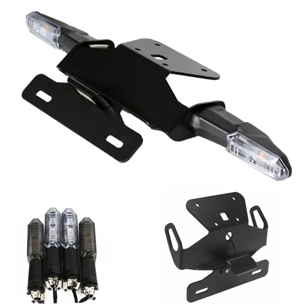 

For Kawasaki Ninja 250/300 Z250 Z300 2013-2018 Accesorios Moto Optional LED Numbe Plate LightLED Fender Elim icator