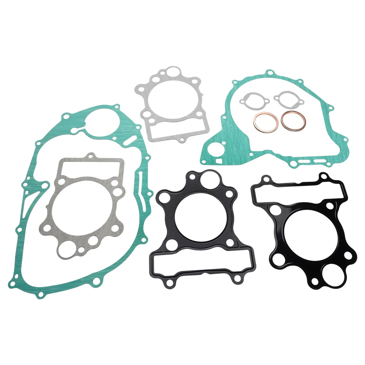 Cylinder motocykla skrzynia korbowa generator pokrywa sprzęgła zestaw uszczelek dla Yamaha XV535 Virago 535 1987-2001