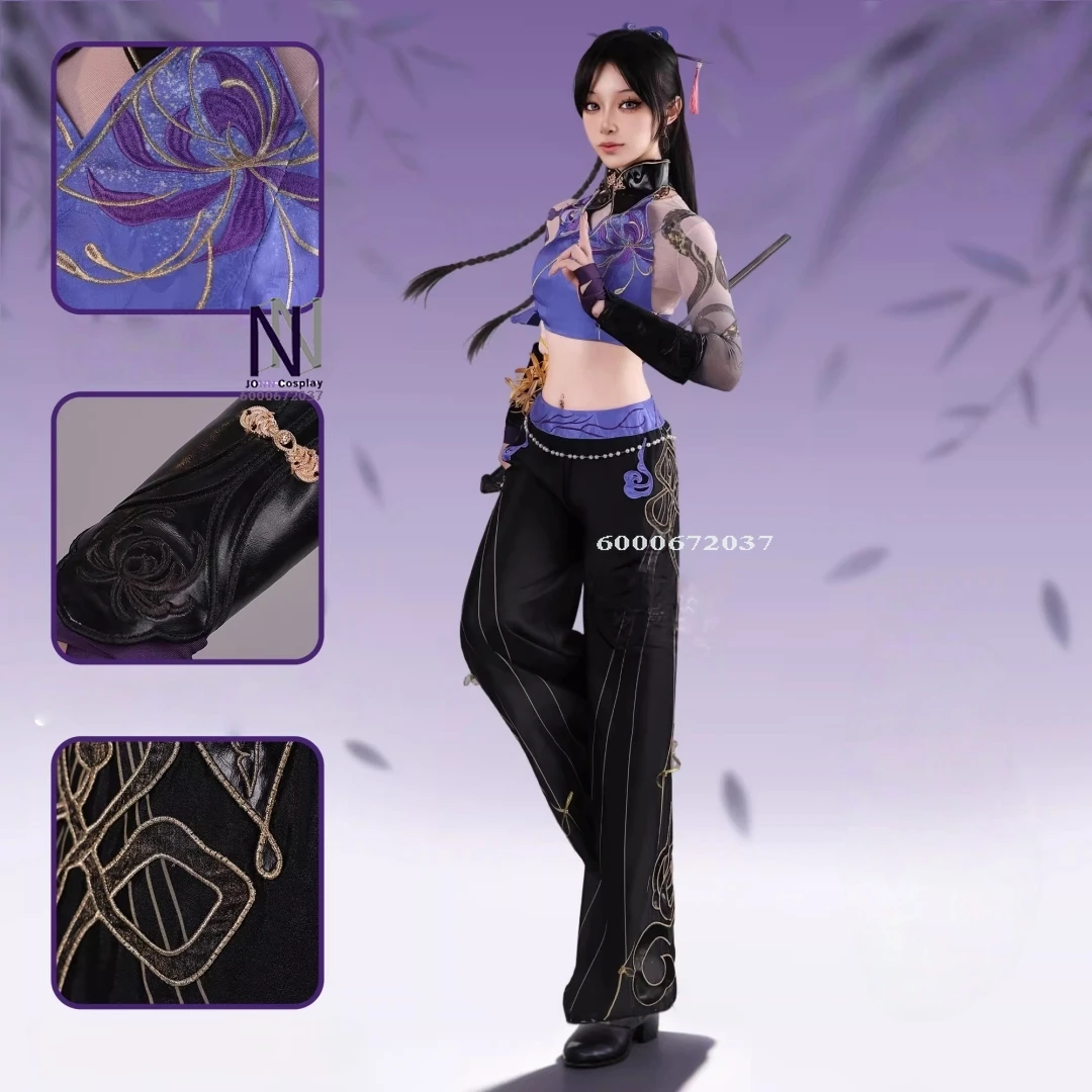 

Hot Game Naraka: Bladepoint Cosplay Martial Legacy Costume Anime Ning Hongye Role Playing Outfit Women Adult Comic Con Party