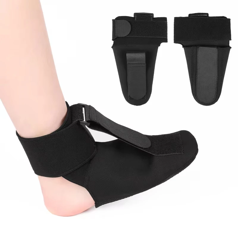 Adjustable Foot Drop Ankle Brace Night Splint Orthotic Support Stretcher for Plantar Fasciitis Relief Foot Alignment Corrector