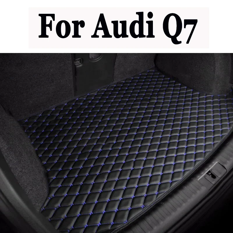 Car Trunk Mat For Audi Q7 4L 5-Seat 2006-2015 07 08 09 10 11 12 13 14 Custom Car Accessories Auto Interior Decoration