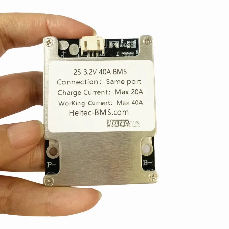Płytka Zabezpieczająca Akumulator 2S 40A BMS z Balanserem 7.4V Li-ion NCM / 3.2V Lifepo4 Litowo-Żelazowo-Fosforanowy — zdjęcie produktu 4