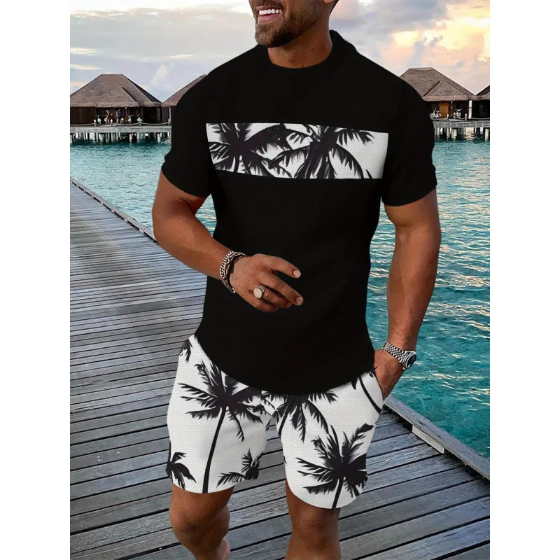

Hip Hop Print Set T-Shirt Fashionable Unbranded Women's Nine Sleeve Length Other Style Other Fabric Cross-Border Item
