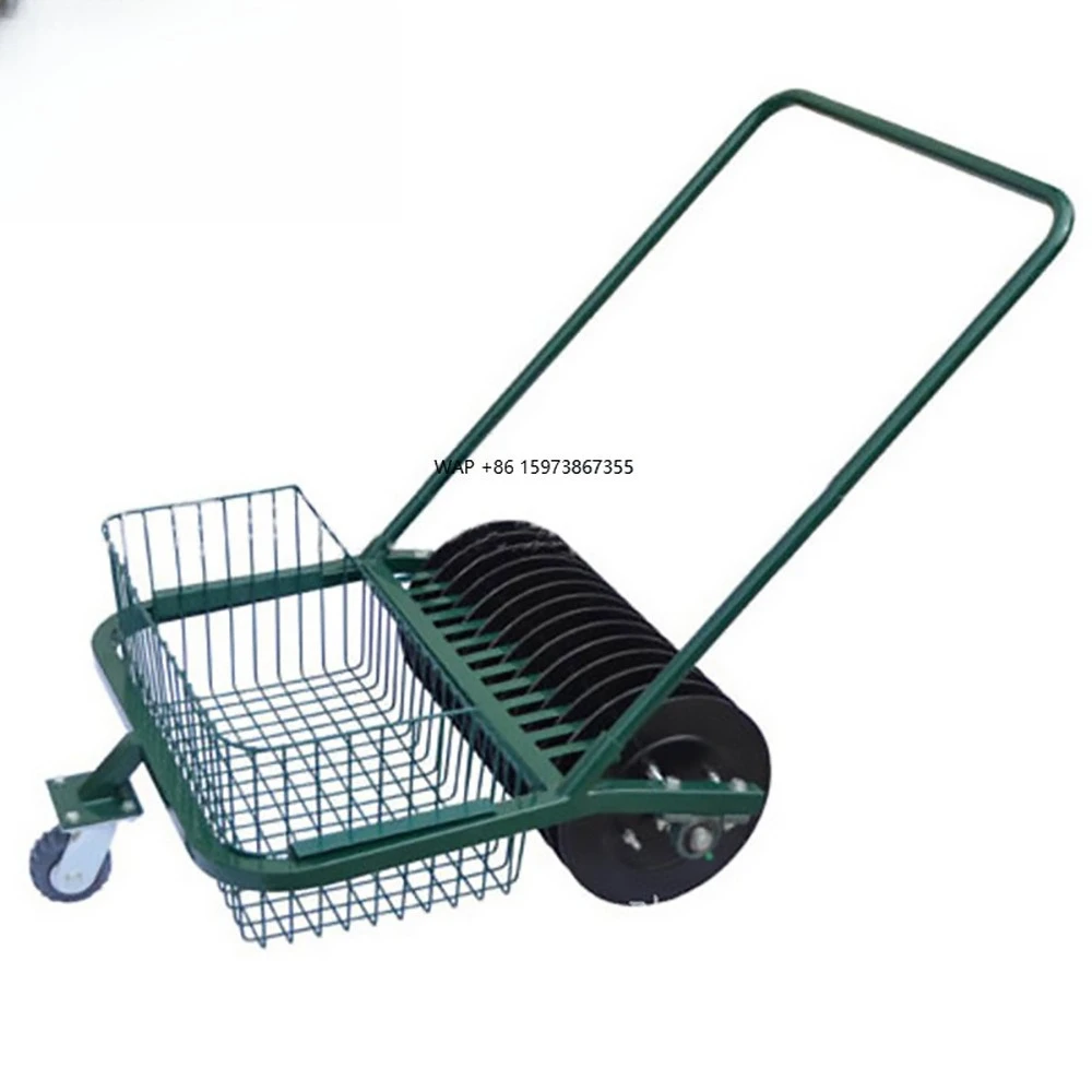 

Direct Factory Sale 13-Way Hand Push Ball Picker Golf Training Equipment Driving Range Cart with Capacity to Hold 700 Balls