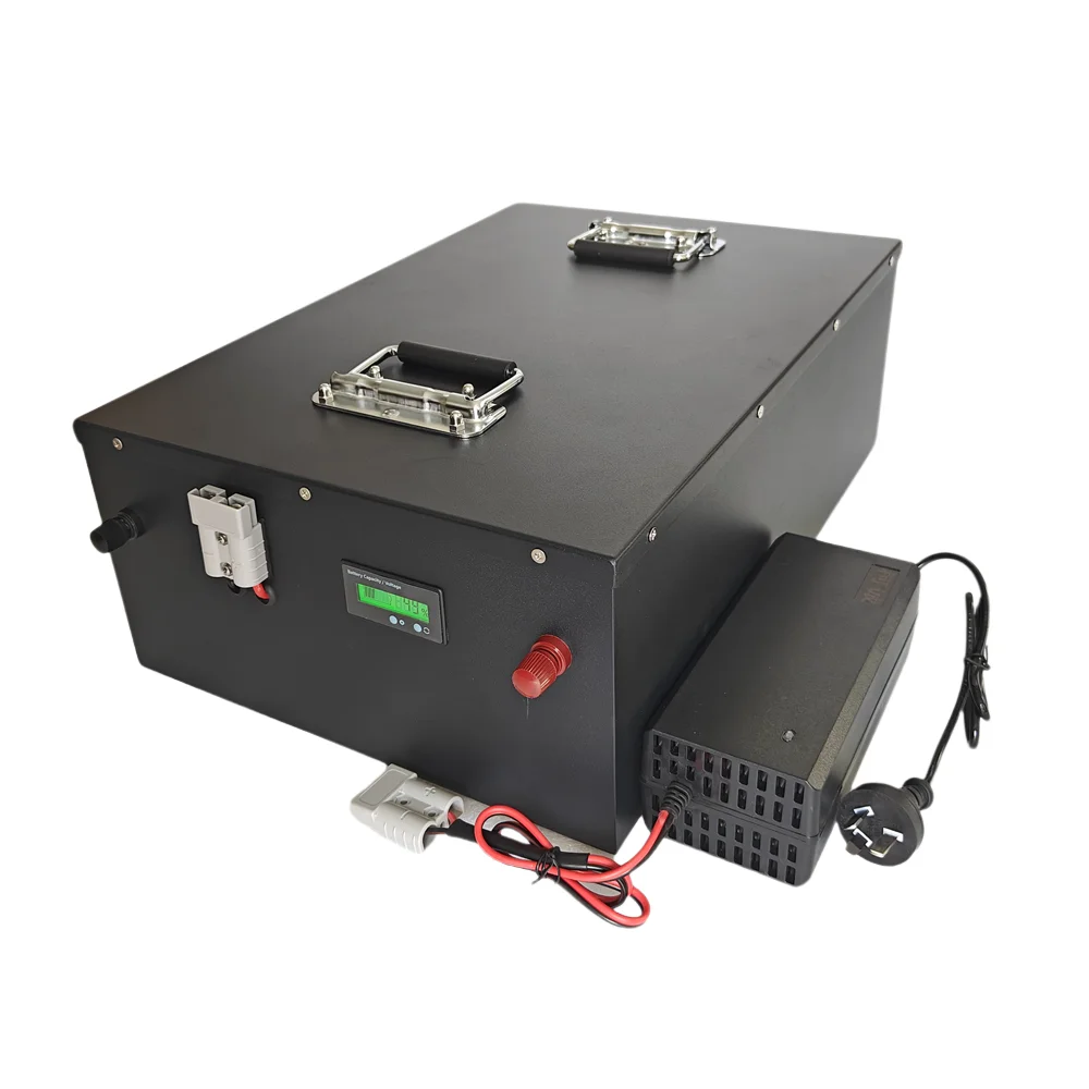 72V 80Ah 100Ah 120Ah 150Ah 200Ah Lifepo4 Lithium Battery Pack Bluetooth BMS APP For 5000W 8000W Golf cart Minicar RVs, Boats