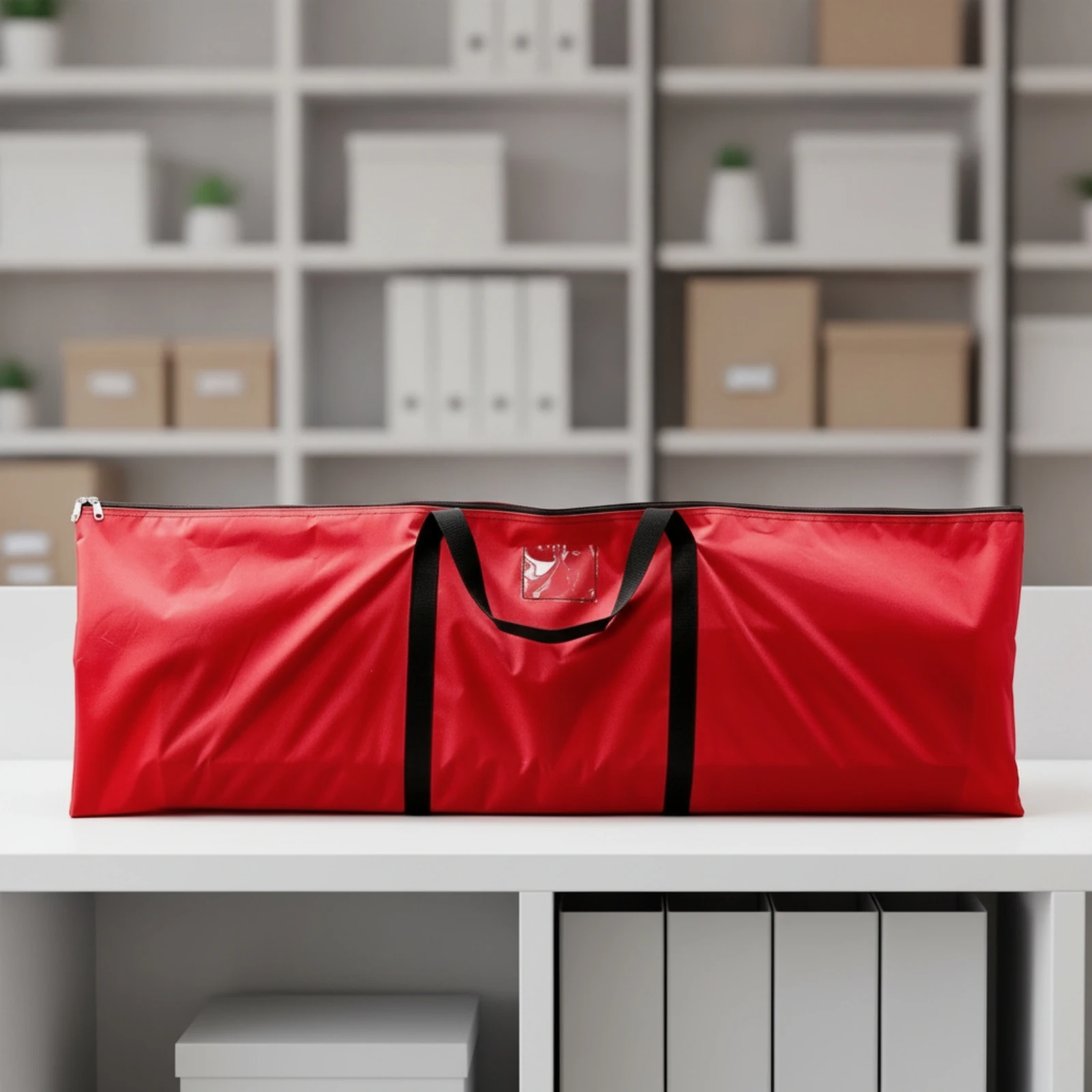 Banner Stand Bag with Handles Zippered Banner Stand Bag Wear-Resistant Thickened for Exhibitors, Trade Shows, Exhibitions