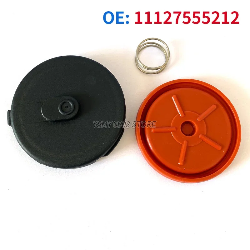 

11127555212 2Pcs/Lot Car Engine PCV Valve Cover N46 For BMW E60 E81 E88 E90 Replacement Pressure Control Valve Cover Repair Kit