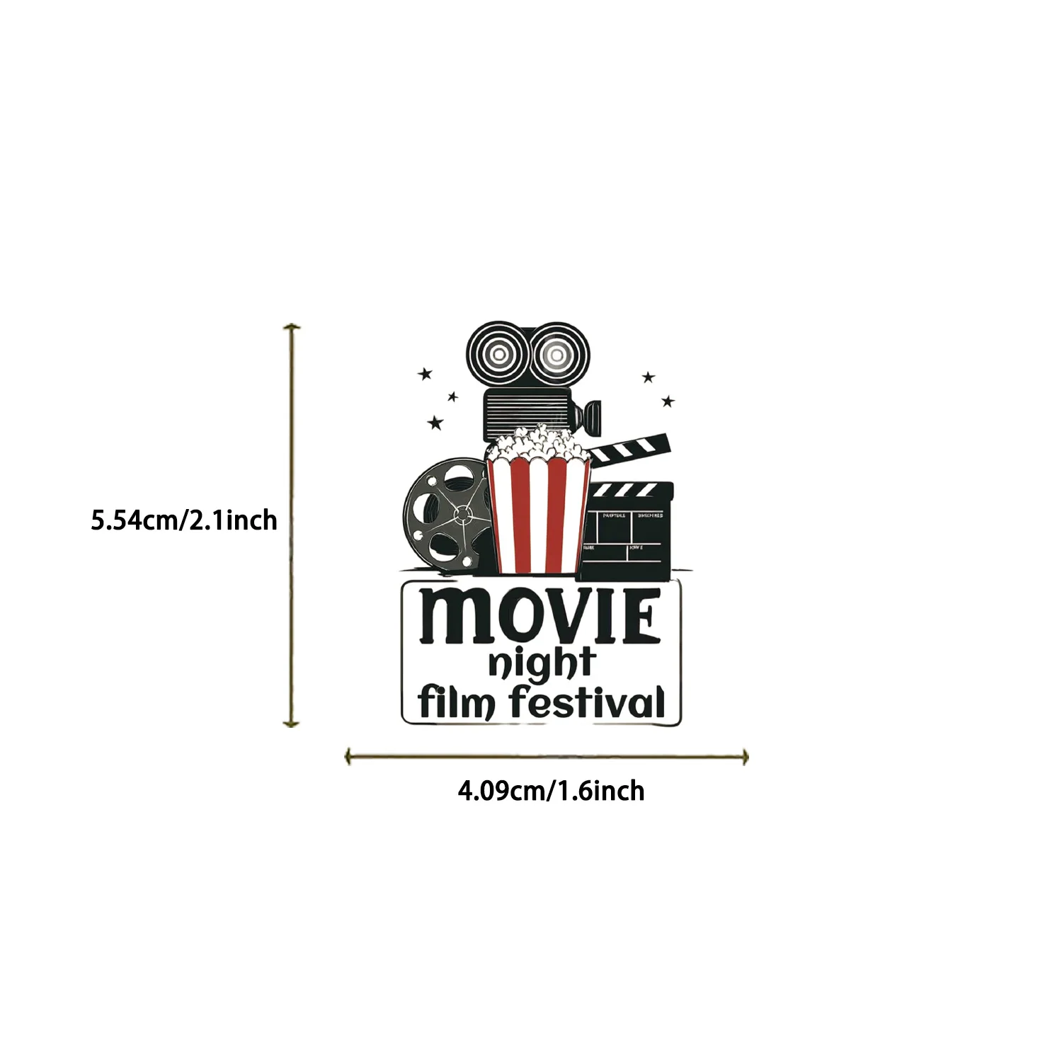 10/50 قطعة الكرتون الرجعية الفيلم الطرفية الكتابة على الجدران ملصقات شخصية باردة متعة DIY بها بنفسك كوب ماء صندوق أدوات مكتب مكتب سكوتر