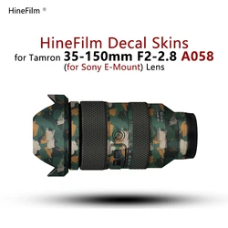 Hinefilm Skin per tamron 35 150 sony Lens Sticker per Tamron 35-150mm F2-2.8 Di III VXD A058 Lens Skin 35150 Wrap Cover Film