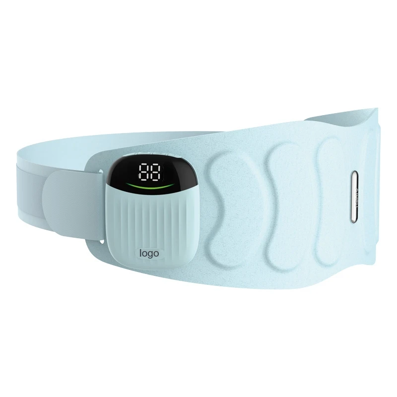 

Factory Low Price Hot Compress Massage Belt Menstrual Cramps Period Fitness Abdomen Massager Portable Belly Massage Belt