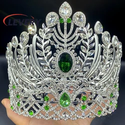 Levery Royal Queen Super Big Tiaras Women Jewelry Bridal Crowns Pageant Diadem Costume Wedding Headpieces