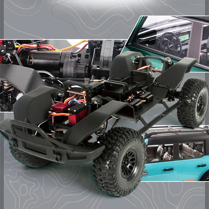 NEW YIKONG YK4083 V3 1/8 RC Simulated Electric Remote Control Model Car Rock Crawler Vehicle Adults Children's Toys