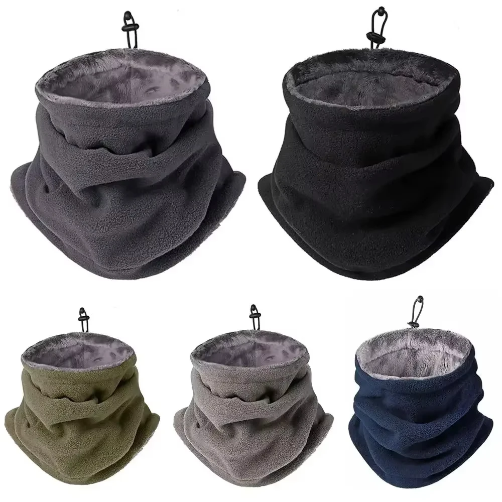 Winter Motorrad Warme Maske Männer Frauen Fleece Hals Outdoor Wärmer Winddicht Schal Camping Wandern Balaclava Radfahren Gesichtsmaske