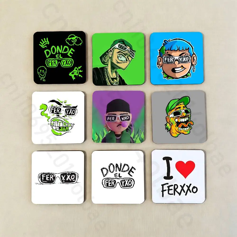 

F-Feid FERXXO Fridge Magnet Personalized Magnetic Durable Plastic Square Picture Surface Fridge Magnets