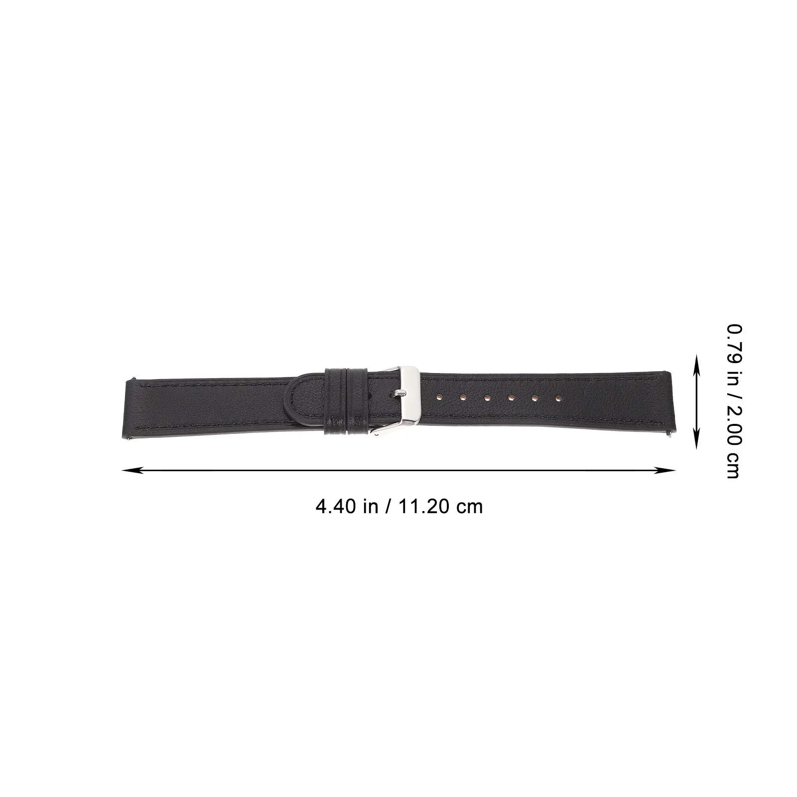 

Watch Band Genuine Cowhide Adjustable Casual Replacement Watch Strap Smartwatch Wear-Resistant Watchband