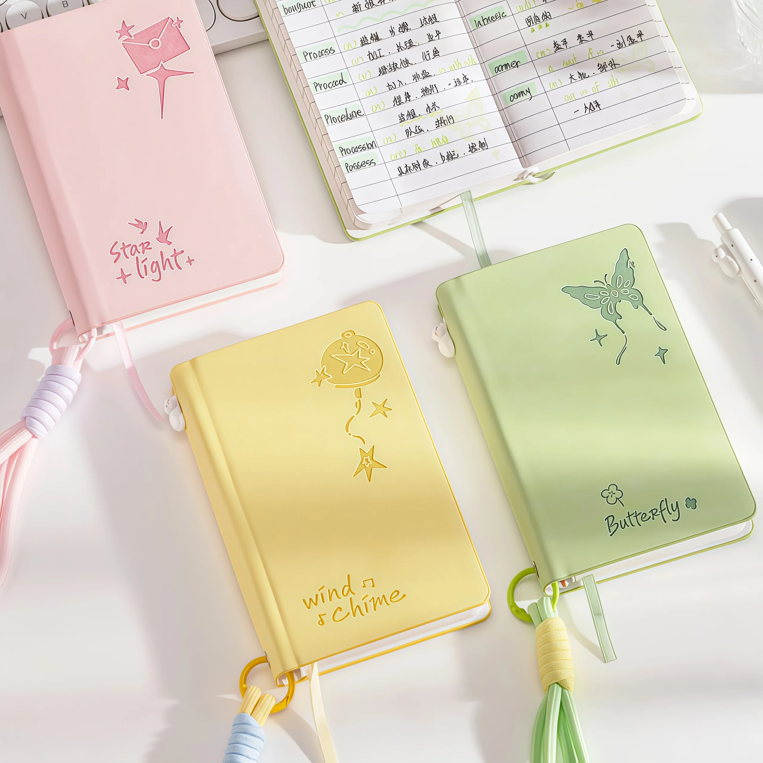 Portable PU Leather Notebook Lined Pocket Design with Secure Clasp Closure Perfect for Students Business Meetings Daily Notes