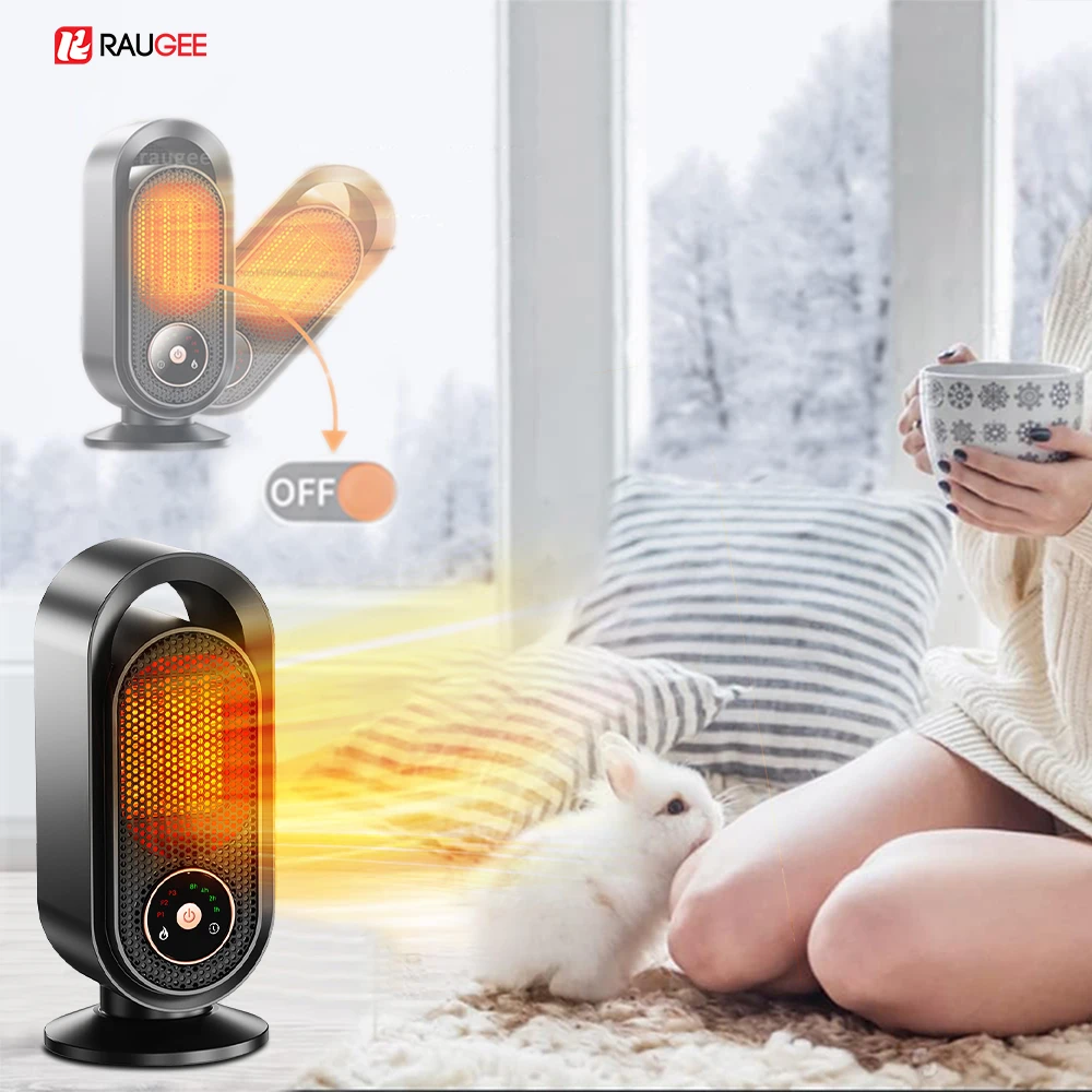 

Electric Heater Portable Mini Fan Heater 1000W PTC Heating Fast Heating For Winter Office Bedroom Desktop Radiator Warmer Heater