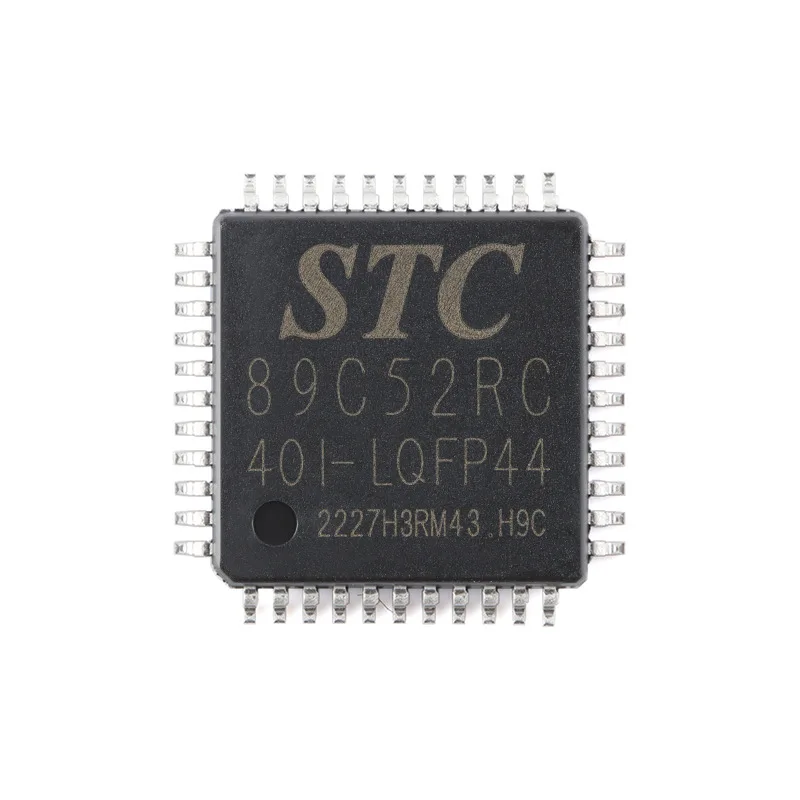 10PCS STC89C52 QFP-44 100% NEW STC89C52RC-40I-LQFP44 MCU microcontroller chip