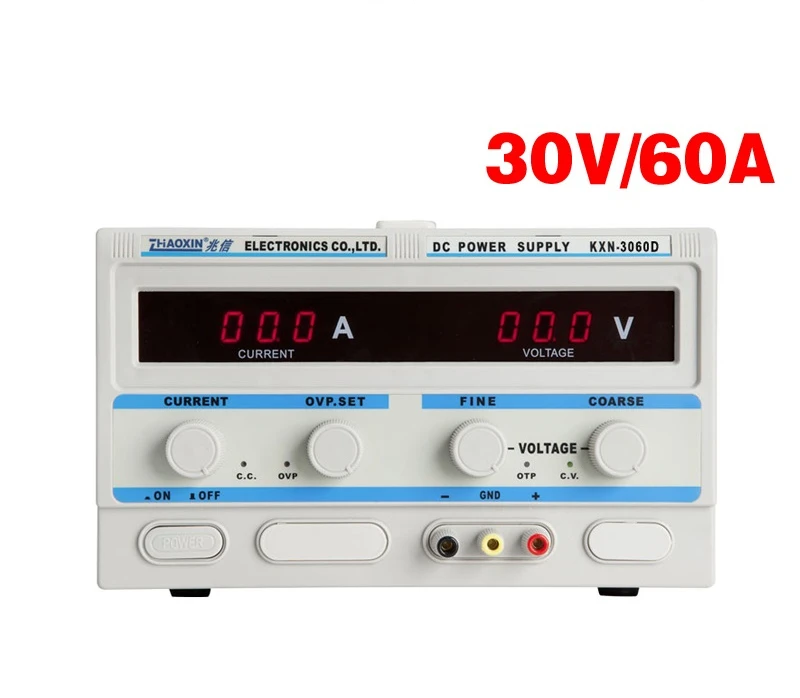 KXN-3060D 1.8KW Big Power 30V 60A LED Adjustable DC Power Supply High power Switch dc regulated power supply