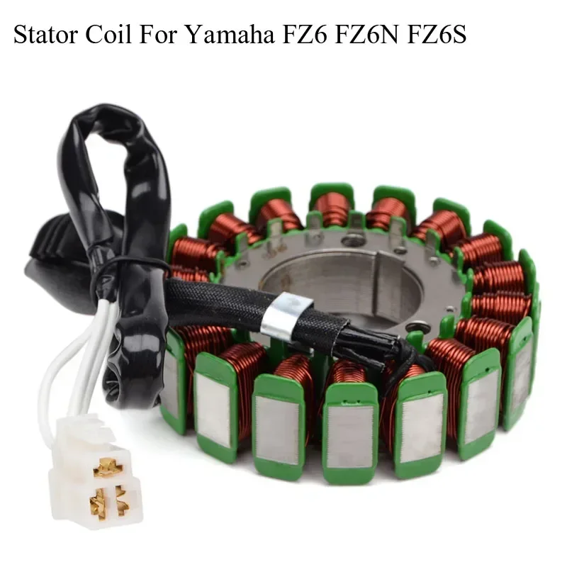 Stator Coil For Yamaha FZ6 FZ6N FZ6S FZ6NS FZ6NA FZ6-SA2 Naked ABS FZ6-S2 FZ6-NHG FZ6 Fazer S2 FZ6-SHG FZ6-SAHG FZ6-SW 04-09