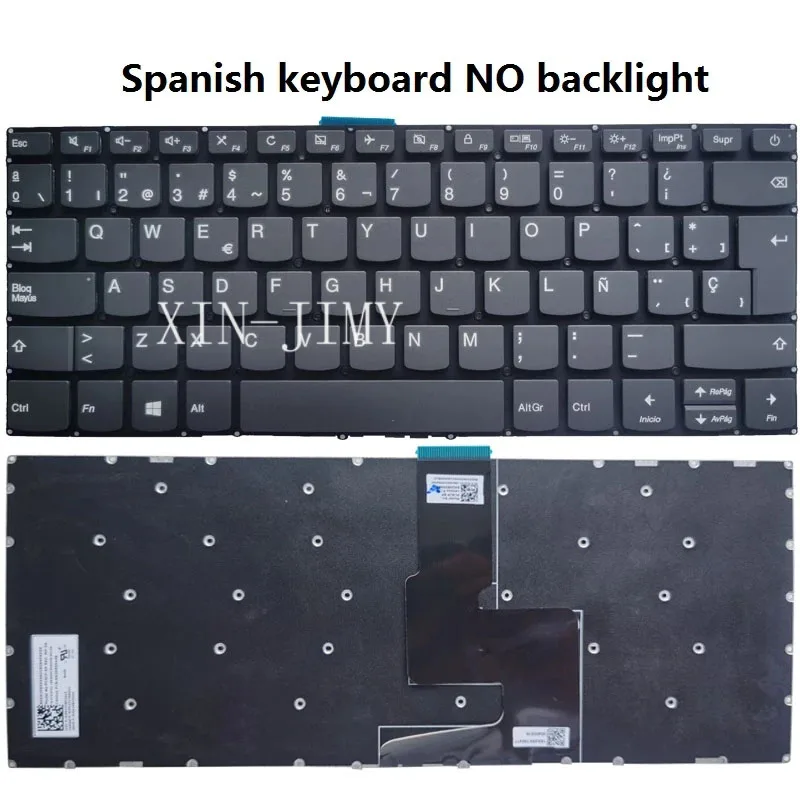 KBHUB US Spanish Latin Italian keyboard For Lenovo ideapad 1-14IGL05 -14ADA05 -14AST-05 V14-ADA V14-ARE V14-IGL V14-IIL V14-IKB