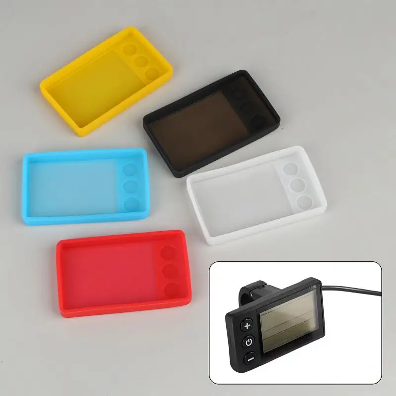 Protect Cover Display Shell For S866 Ebike For SmartGyro Rockway/Crossover Dual Pro Electric Scooter Dashboard Silicone Cover