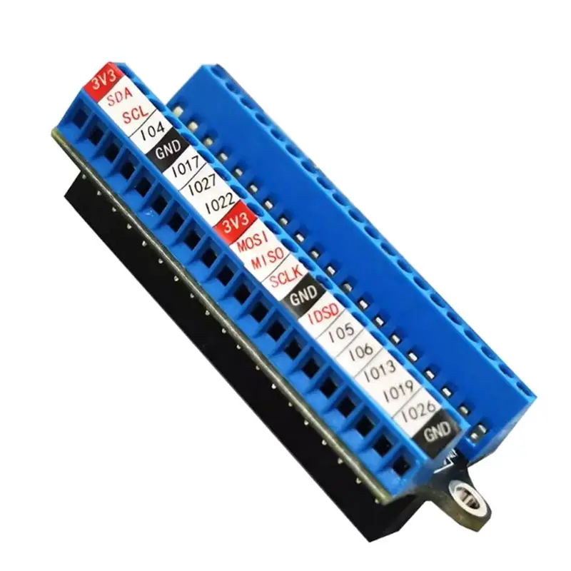 ABSL-GPIO Screw Terminal Board 40P Pin Lead-Out Sticker Acrylic Plate Forraspberry Pi B