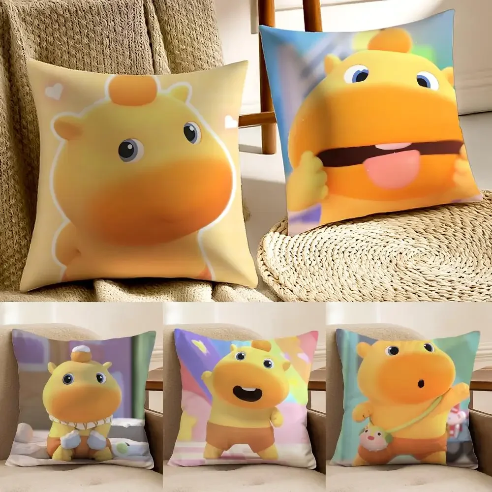 C-Capybara LULU Cushion Cover Pillowcase Anti-dustmite living Room Sofa Decor Cushion Room