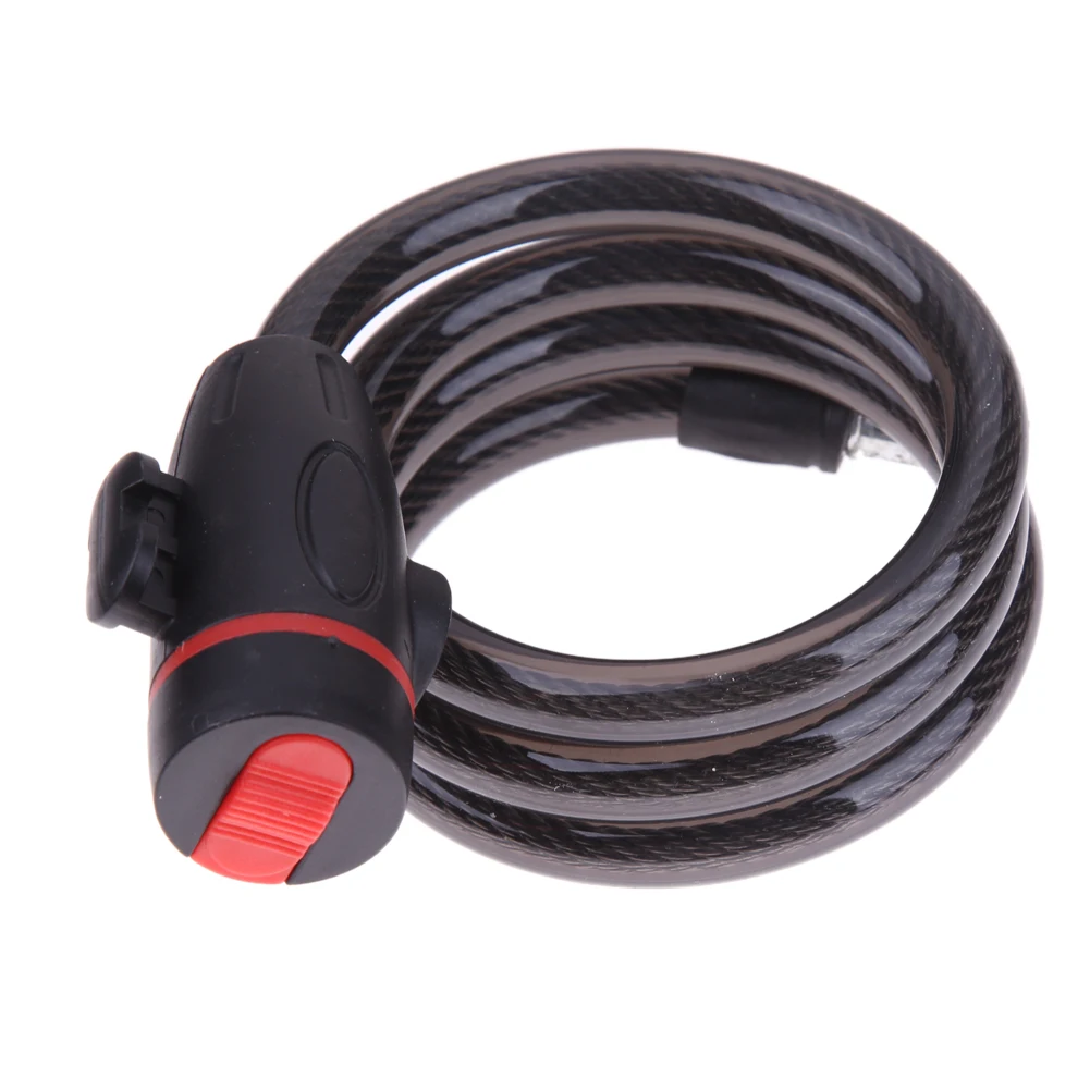 Universal Anti-Theft Bicycle Bike Lock Stainless Steel Cable Coil For Castle Motorcycle Cycle MTB Bike Security Lock