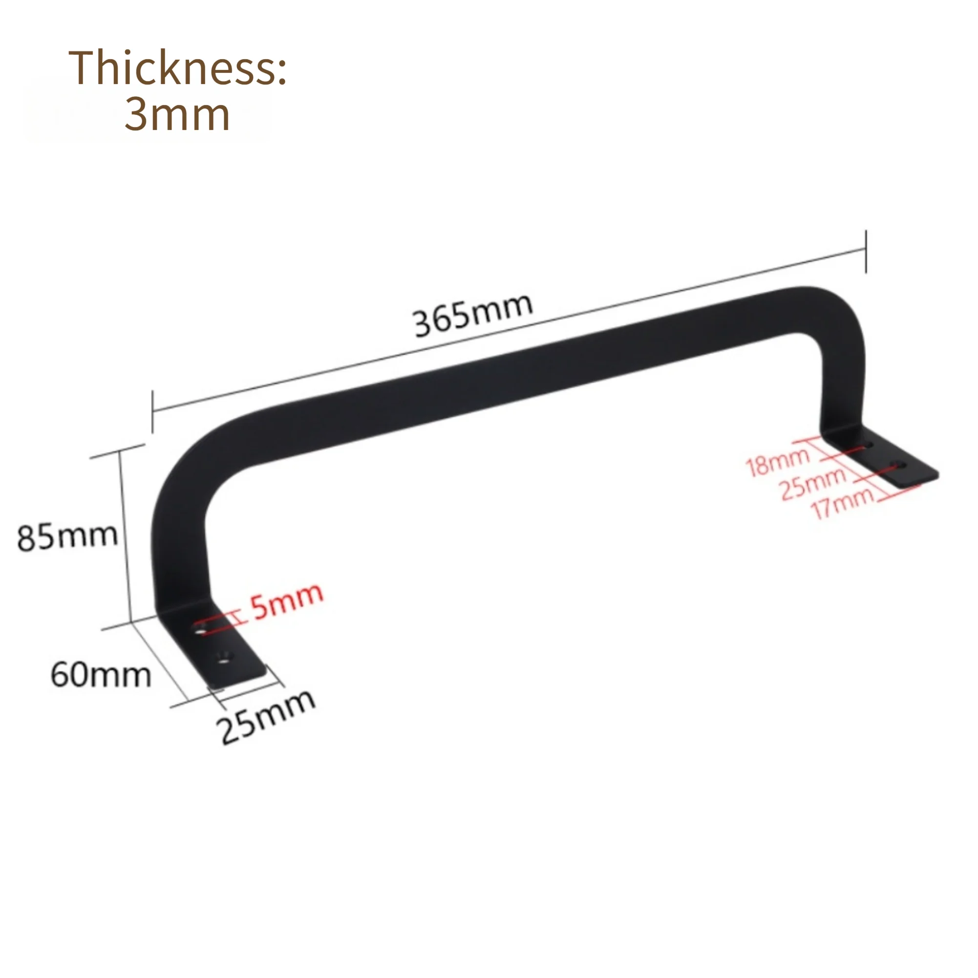 Anti-Slip Bed Frame Holder Curved Steel Stopper For Box Beds Soft Beds For Tatami Mats Secure Edge Anchor 5 Pack