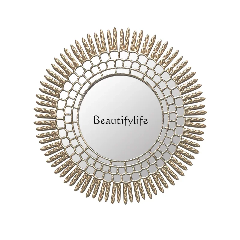

European Wall Hanging Decorative Wall Pendant Background Wall Hanging Ornaments Creative Mirror