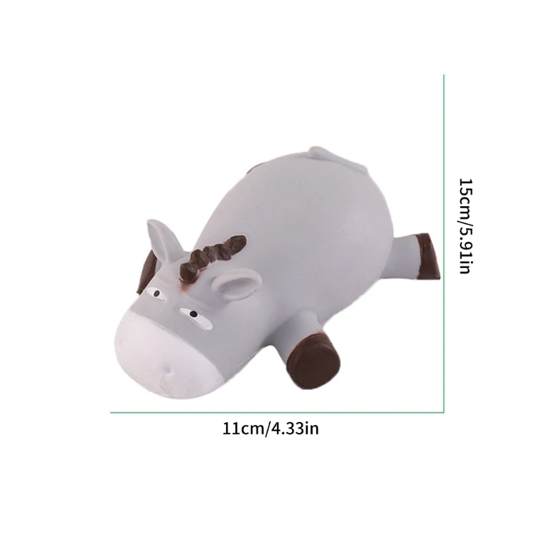 Cartoon Donkey Slow Rising Fidgets Toy Anti-Stress Toy Stress Relief New Year Toy Kids Gifts