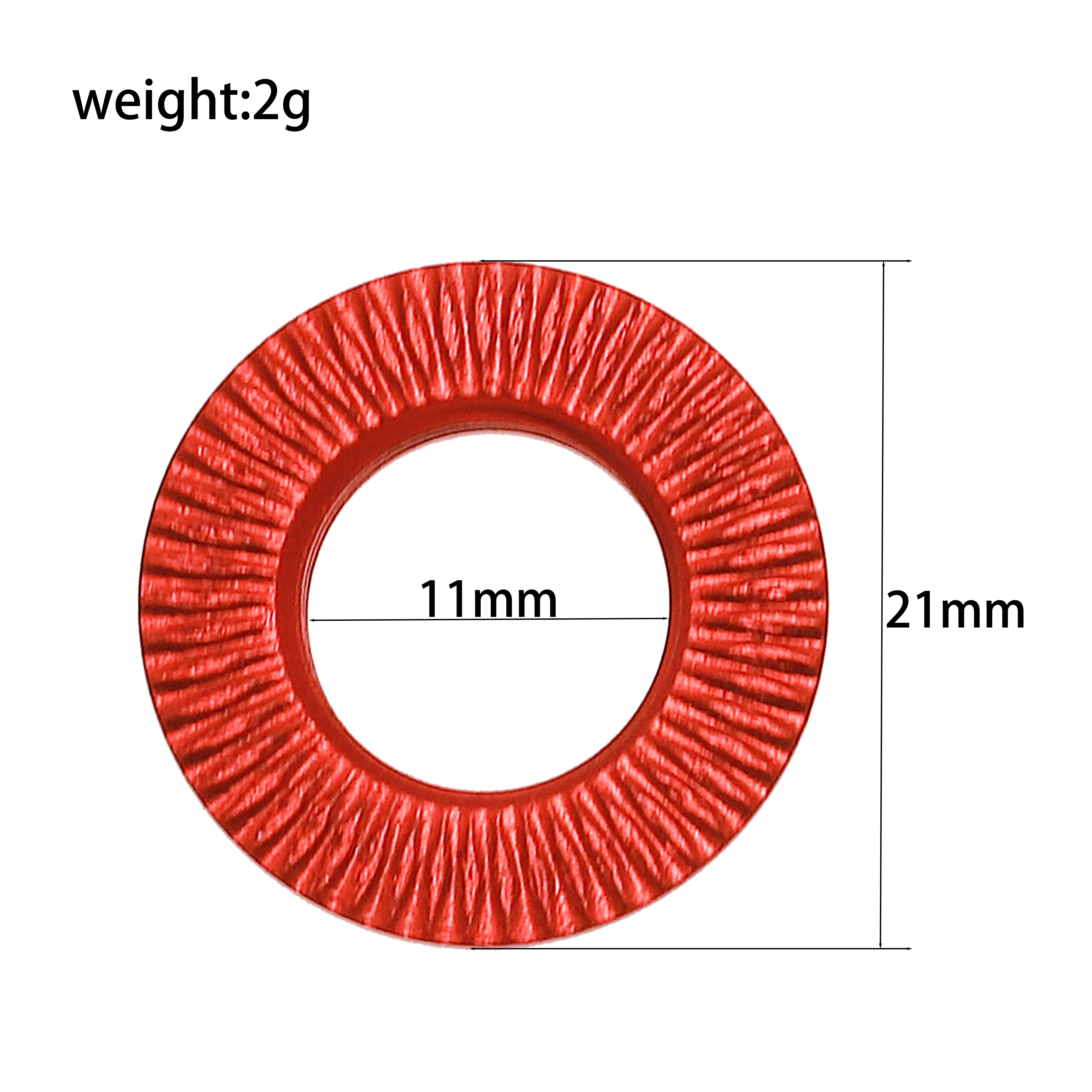 TO-305 Lightweight 17mm Wheel Nut – 1.0 Thread Pitch for 1/5 1/6 1/7 RC Cars – Aluminum Upgrade RC Car Model Accessories,