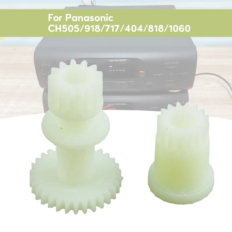 Juego de engranajes de repuesto para Panasonic CH505/918/717/404/818/1060, cubierta de Cassette, ranura para tarjeta de engranaje de apertura de carrete