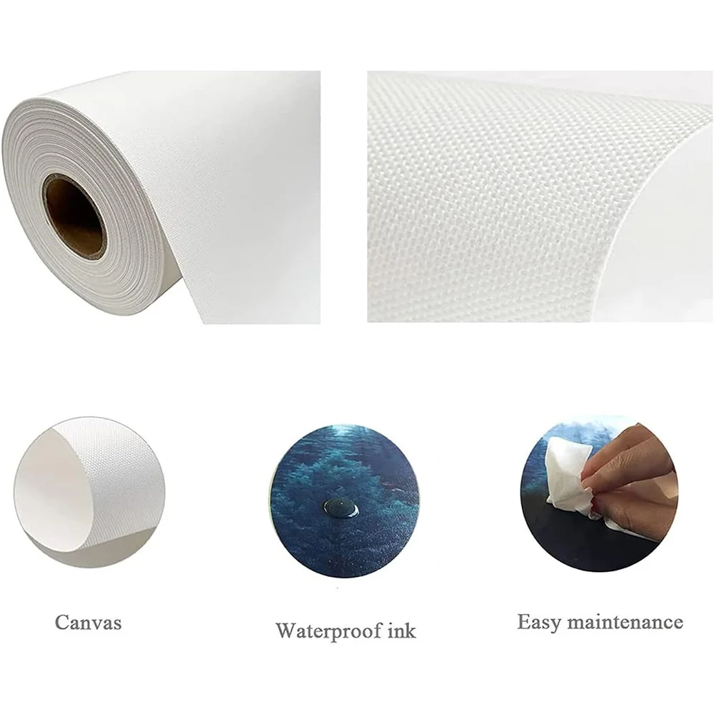 2D Flat, 2D Plane 3pcs Frameless Canvas Wall Art - Modern Dog Paintings with Boston Terrier, Border Collie & Dalmatian, Vibrant