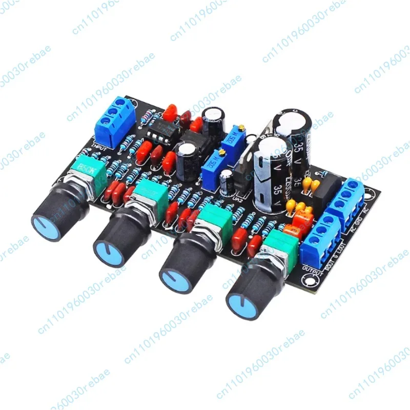 HIFI Audiophile Grade Amplifier NE5532 Preamp Tone Board Speaker Tuning Front Module 2.0 High Fidelity