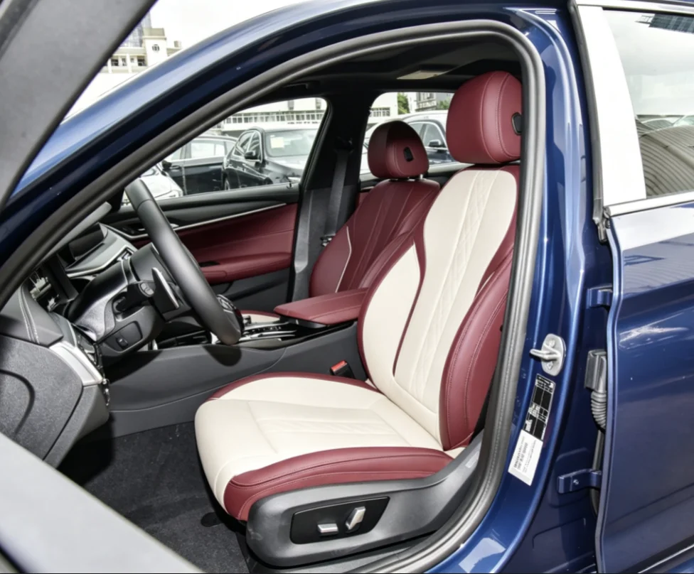 Für BMW G30 2018~2020 Maßgefertigte Autositzbezüge Luxuriöses Nappaleder 100% Passgenau Innenraumzubehör 360 ° Vollständige Abdeckung – Detail 10