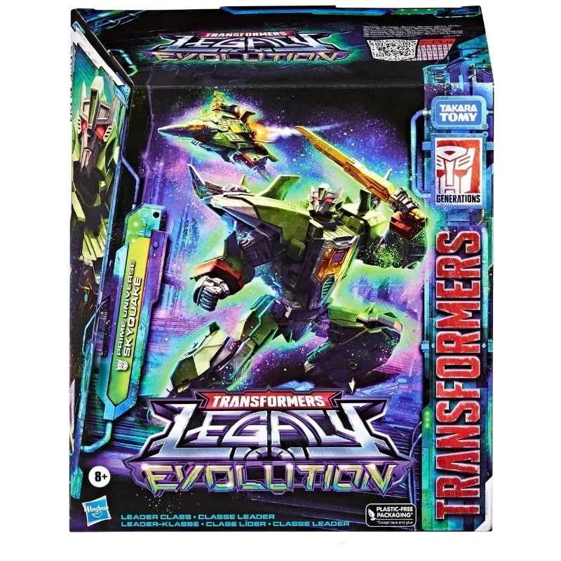 In Stock Takara Tomy Transformers G Series Evolution L Level Leader's Proof Universe Skyquake Movable Figure Robot Model Gifts