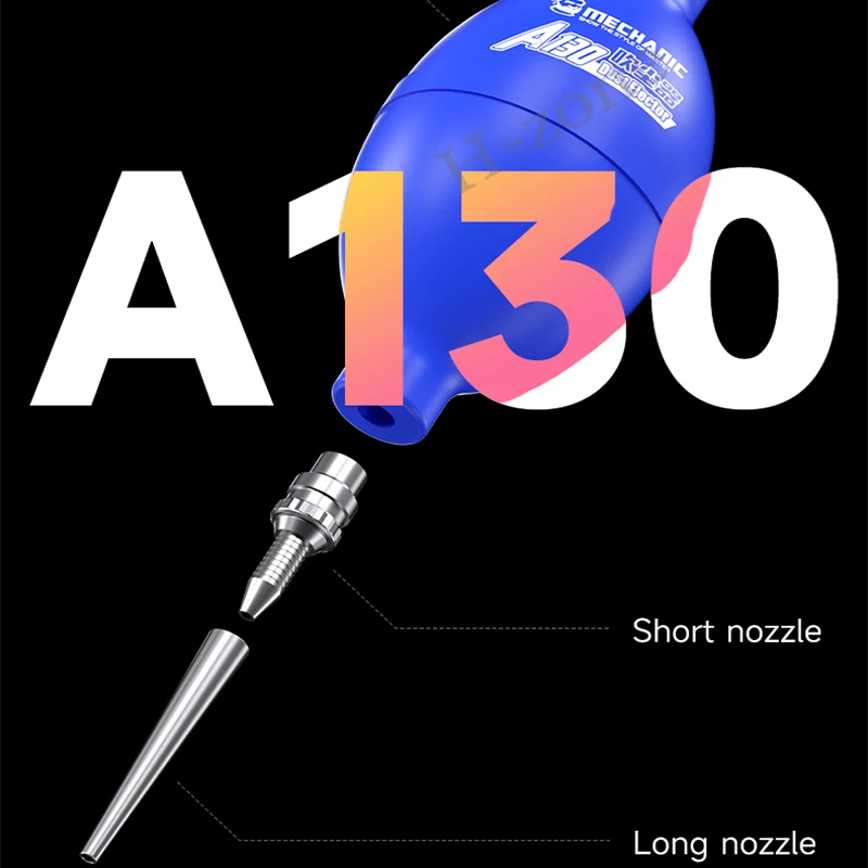 MECHANIC A130 Portable Strong 2 in 1 Dust-blowing Ball for Mobile Phone Soft High-elastic Keyboard Motherboard Cleaning Tool