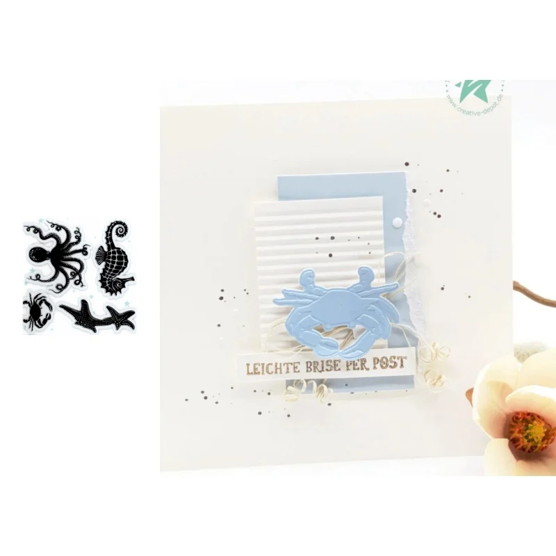 Neu eingetroffen: Vorverkauf von Sea-Stanzformen und Stempeln für DIY-Scrapbooking/Fotoalben, dekorative Prägung, DIY-Papierkarten