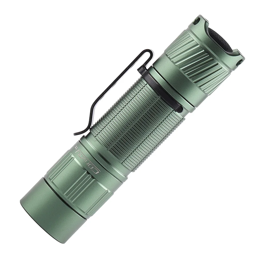 green Convoy T5 flashlight ,high CRI, AA 14500 flashlight,XPG2 219B 219C LH351D 519A 12groups