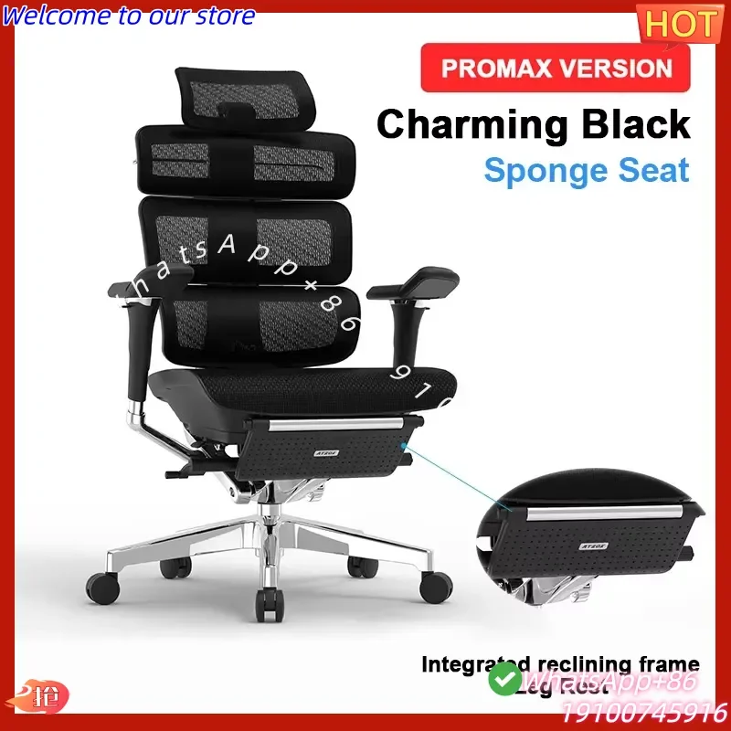 CE Certificate Ergonomic Office Chair Ergomax Posture Correction Breathable Fabric Lumbar Support Spine Support Adjustable