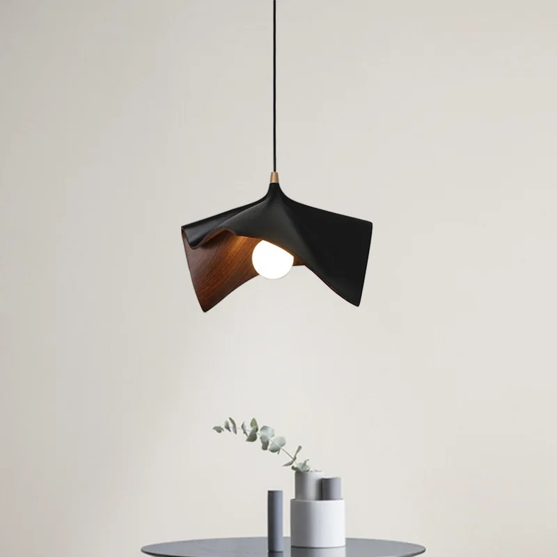 

Japanese Wabi Sabi Style Pendant Lamp, Modern Minimalist Art Decor Lighting Fixtures for Bedside Restaurant Bar Counter Homestay