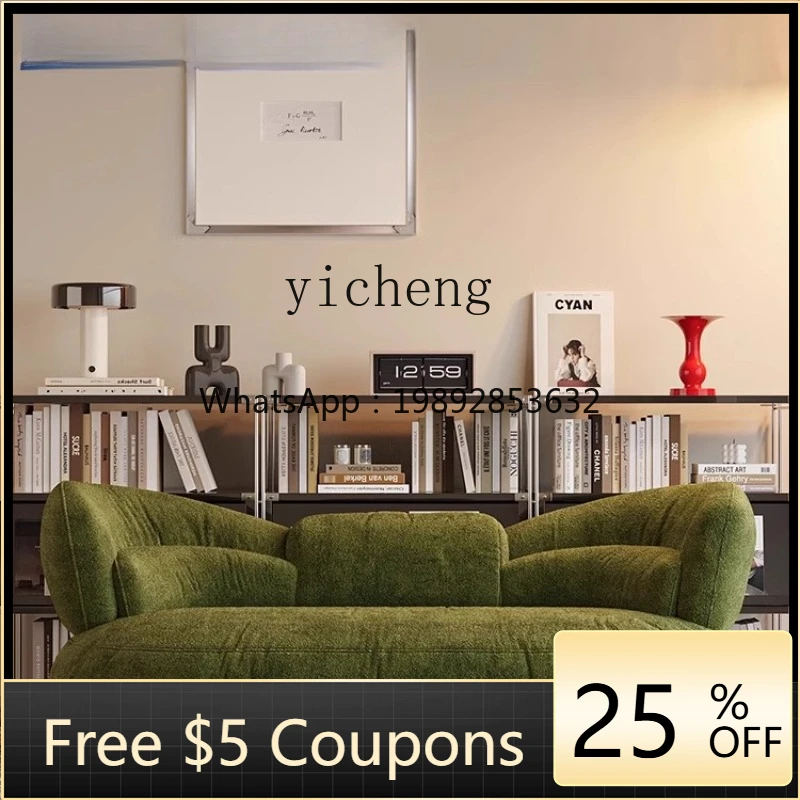 LYY   medieval chenille velvet fabric sofa bow high-end living room curved sofa