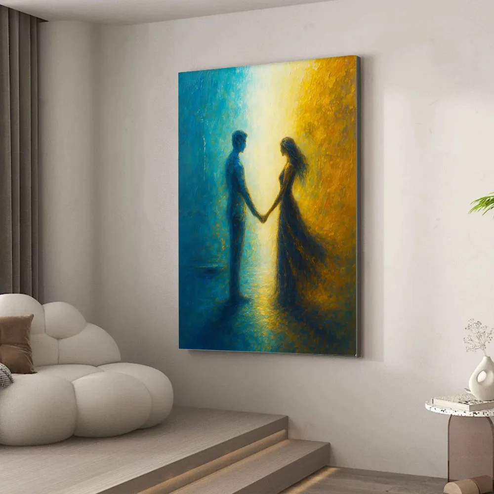 

Modern Abstract African Tribal Character Portrait Oil Painting Handmade High Quality Canvas Wall Art Picture