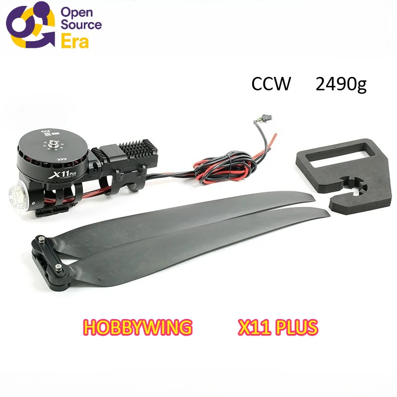 

Оригинальная силовая система Hobbywing X11 PLUS, пропеллер 4314, двигатель 12-14S, максимальная нагрузка 36 кг для сельскохозяйственного опрыскивающего дрона