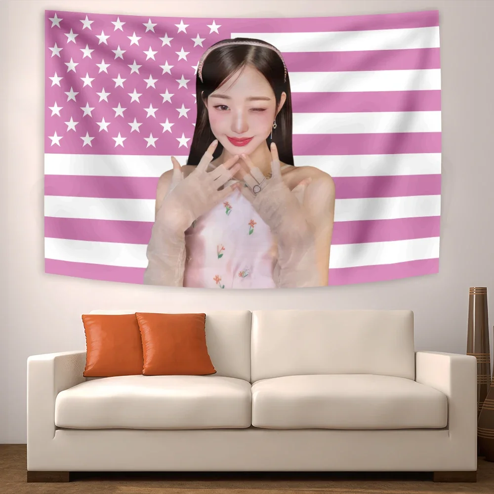 90x150cm Wonyoungs Flag Decorate The Walls With Tapestries Wall Hanging Art For Bedroom Living Room Decor