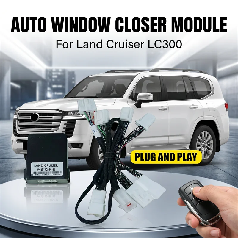 Auto Power Window Glass Lifting Sunroof Close Rearview Mirror Folding Module For Toyota Land Cruiser 300 LC300 2021-2025