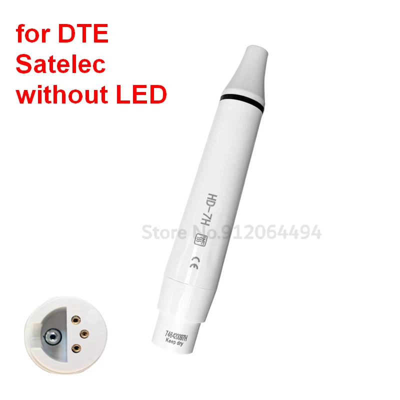 Dental Ultrasonic Scaler Handpiece WOODPECKER DTE SATELEC Detachable Piezo Teeth Cleaning Whitening Pen