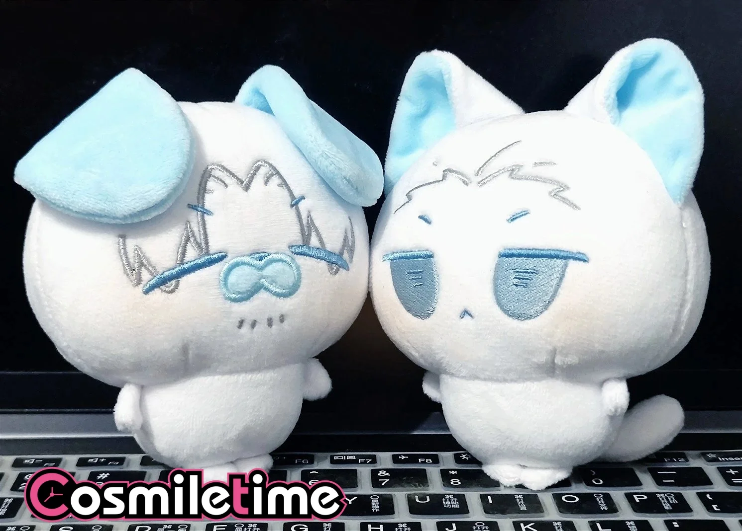 Anime Game Character Vergil 10cm Plush Doll Dante Soft Stuffed Plush Doll Double Sided Printed Collectible Figure Cartoon YZ